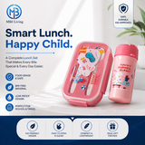 Kids Lunch Box & Water Bottle Set –  School & Travel Lunch Set