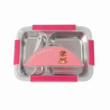 Stainless Steel Lunch Box – Leak-Resistant Lunch Container for School & Travel